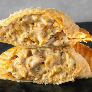 Shrimp Pasta Empanada